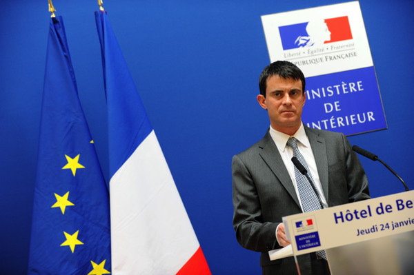 Manuel Valls janvier 2013