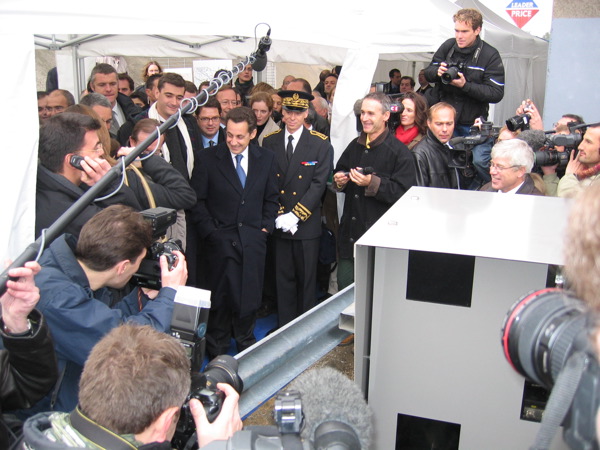 Inauguration 1er radar 2003