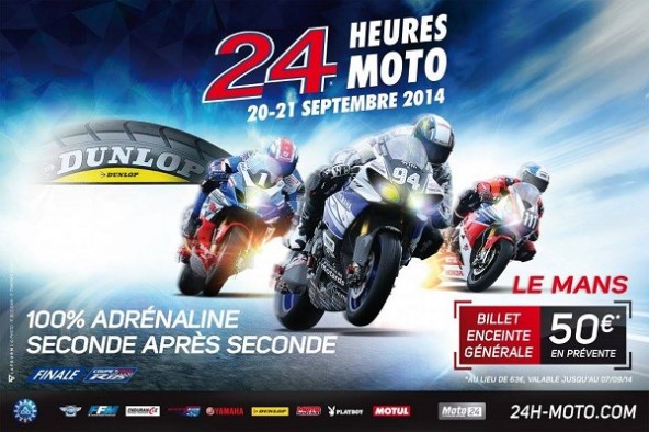 Les 24 heures du Mans moto se dérouleront sur le circuit Bugatti les 20 et 21 septembre prochain. (Photo DR)