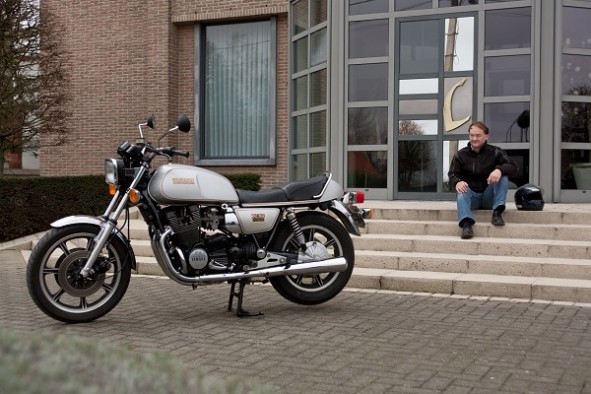 Essai moto de la Yamaha XS 1100. (Photo DR)