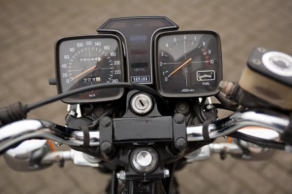 Essai moto de la Yamaha XS 1100. (Photo DR)