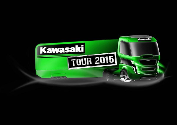 Kawasaki Tour 2015 : 21dates pour 16 motos à tester