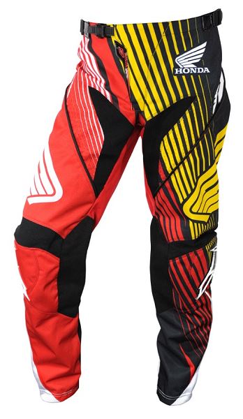 Nouveauté équipement moto :ensemble maillot et pantalon de cross Honda