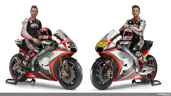 Aprilia présente officiellement son team MotoGP pour 2015