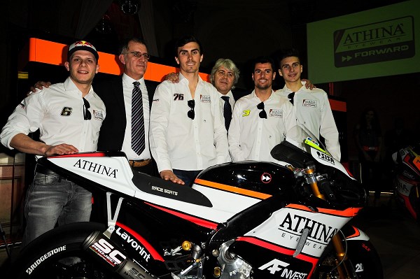 MotoGP : présentation du team Athina Forward Racing avec Loris Baz et Stefan Bradl