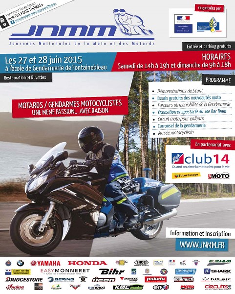 2ème édition des JNMM : “motards / gendarmes motocyclistes, une même passion... avec raison ”