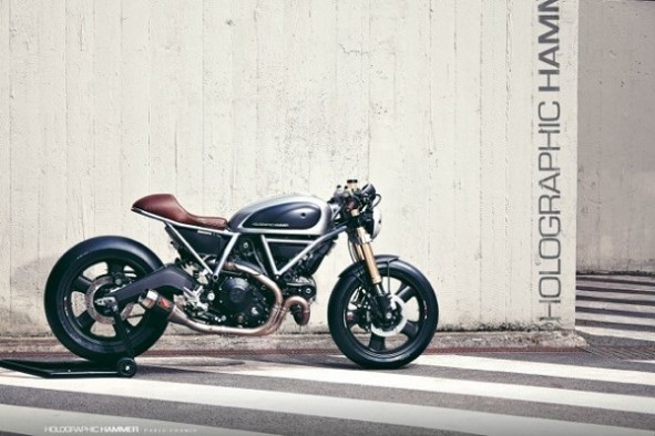 Nouveauté prépa moto : Ducati 800 Scrambler style Café-Racer