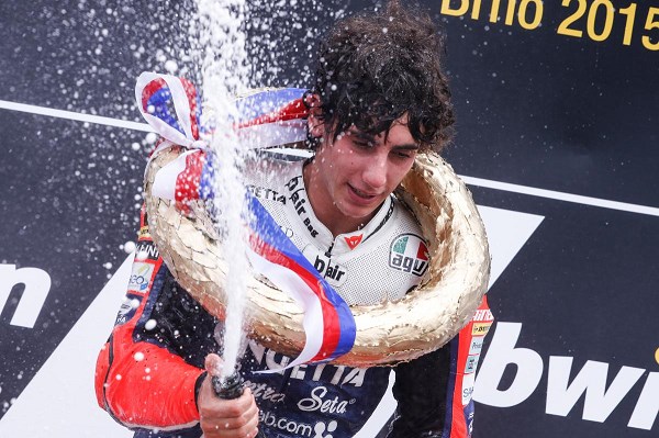 Grand Prix Moto3 de Brno, interview Antonelli : « Je ne m?attendais pas à gagner »