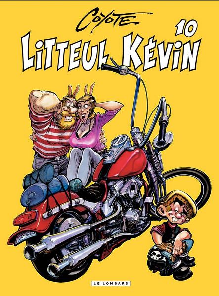 La couverture du tome 10 édition collector de Litteul Kévin, paru en janvier 2014. (Le Lombard).