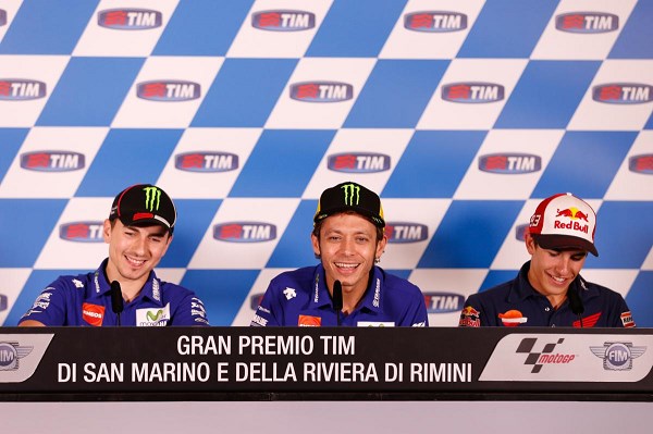 MotoGP :Jorge Lorenzo et Valentino Rossi parlent du cas Marc Marquez