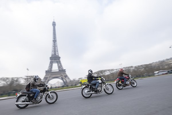 Les motos polluantes bientôt interdites dans Paris (photo Jacky Ley)