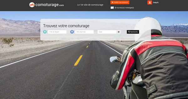 Après Blabla car, découvrez comoturage, un site de covoiturage moto !