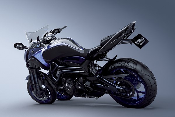 Nouveauté concept moto : Yamaha présente une MT-09... à 3 roues !
