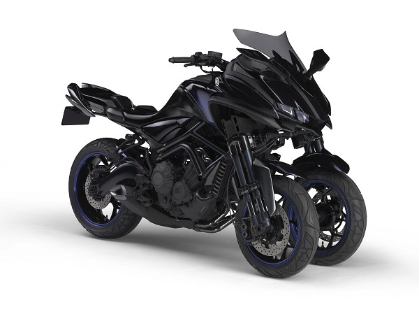 Nouveauté concept moto : Yamaha présente une MT-09... à 3 roues !