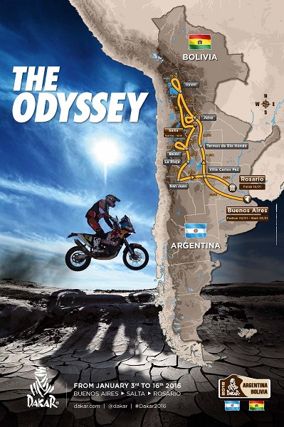 Dakar 2016 : le parcours dévoilé, Marc Coma corse l'épreuve !