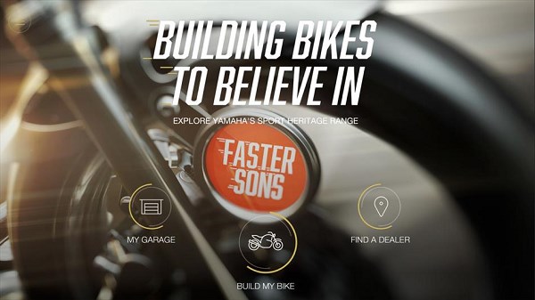 Yamaha lance l'application "my garage" pour créer la moto de vos rêves